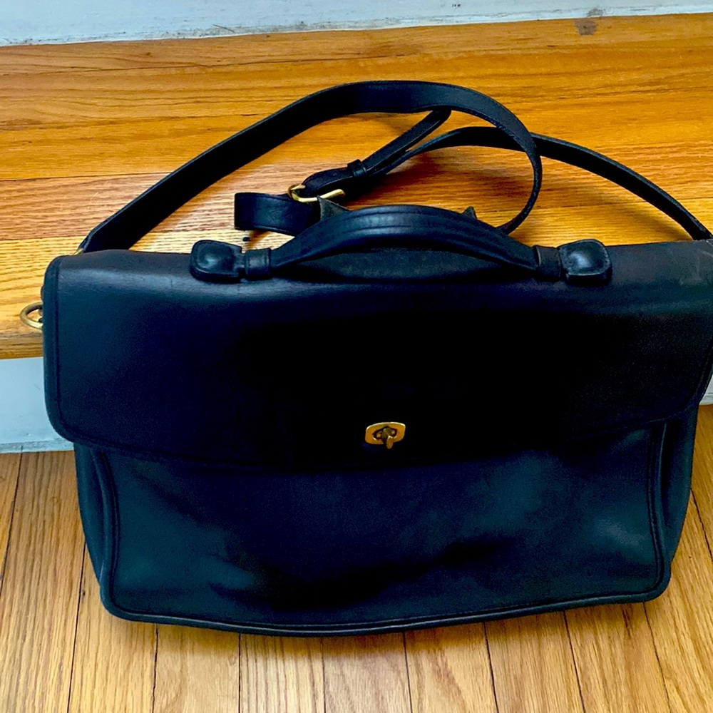 Coach vintage brief case
